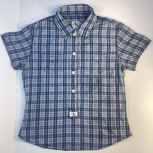 Calvin Klein short sleeve button shirt